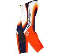 Troy Lee Designs Se Pro Array Pantalons de motocross pour jeunes, blanc-rouge-bleu, taille 24