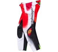 Troy Lee Designs SE Pro Illusion Pantalon de motocross jeunesse, Rouge/Noir, Taille 28