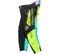 Troy Lee Designs SE Pro Myth, pantalon en textile 32 Jaune Néon/Noir/Turquoise Jaune Néon/Noir/Turquoise