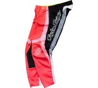 Troy Lee Designs SE Pro Stripes Pantalon de motocross, Rouge/Noir, Taille 38