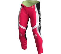 Troy Lee Designs SE Pro Stripes, pantalon en textile 32 Rouge/Noir/Blanc Rouge/Noir/Blanc