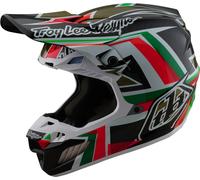 Troy Lee Designs SE5 Carbon MIPS Labyrinth Casque de motocross, multicolore, taille L pour homme