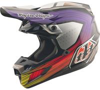 Troy Lee Designs SE5 Carbon Stripes MIPS Casque de motocross, rouge, taille XS pour homme
