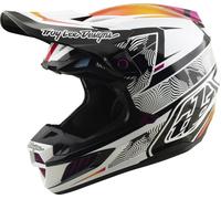 Troy Lee Designs SE5 Composite MIPS Lined Up Casque de motocross, Noir/Blanc, Taille XL (60/61)