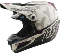 Troy Lee Designs SE5 Composite MIPS Myth Casque de motocross, Gris clair, Taille S (55/56)