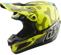 Troy Lee Designs SE5 Composite MIPS Myth Casque de motocross, Jaune néon, Taille L (58/59)