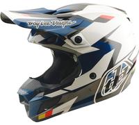 Troy Lee Designs SE5 Polycarbonate MIPS Roamer Casque de motocross, bleu/blanc, Taille XL (60/61)