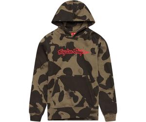 Troy Lee Designs Signature Kids Capuche, Vert/camouflage, Taille YM