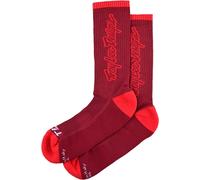 Troy Lee Designs Signature Perfomance Chaussettes, rouge, taille S M pour homme