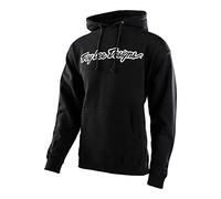 Troy Lee Designs Signature Sweat à Capuche Homme, Noir
