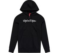 Troy Lee Designs Signature, sweat à capuche zippé M Noir/Blanc Noir/Blanc