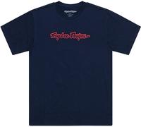 Troy Lee Designs Signature, t-shirt XL Bleu Foncé/Rouge Bleu Foncé/Rouge