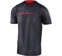 Troy Lee Designs Skyline Air Channel T-shirt vélo, noir-rouge, taille XL pour homme
