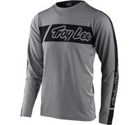 Troy Lee Designs Skyline Air Vox Maillot de vélo, gris, taille S pour homme