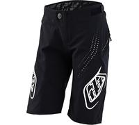 Troy Lee Designs Sprint Mono Cuissards de vélo pour enfants, Noir/Blanc, Taille 24
