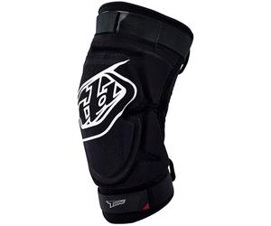 Troy Lee Designs T-Bone, protège-genoux XS/S Noir/Blanc Noir/Blanc