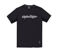 Troy Lee Designs T-shirt Skyline S/S Ride noir