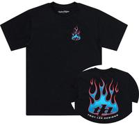 Troy Lee Designs Torched, t-shirt S Noir/Bleu Noir/Bleu