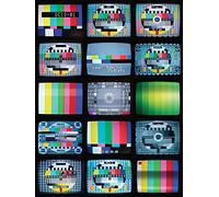 Troy Litten 60 x 80 cm-Late Night TV Impression sur Toile