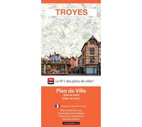Troyes, Aube - Plan de ville | Blay Foldex