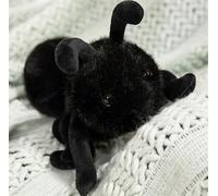 TROYSINC Fourmi artificielle, doudou, fourmi artificielle, peluche mignonne, jouet cadeau pour enfants (noir)
