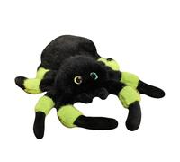 TROYSINC Jouet en peluche araignée - Cadeau pour adultes et enfants - Halloween (28 cm, vert)