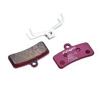 TRP 4-Piston Sintered Metallic Pads, One Pair for One Wheel, Compatible with All TRP 4-Piston Brakes, Available in Performance Resin, Semi-Metallic, and Sintered Metallic. Caliper Spring Included.