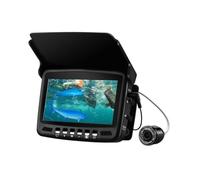 TRPLFGHZ Caméra de pêche, Kit de caméra pêche vidéo avec écran LCD IPS 4,3 Pouces et détecteur Poissons 1000TVL for la sous-Marine hivernale sur Glace, rétroéclairage Marche/arrêt(Camera 20M Cable)