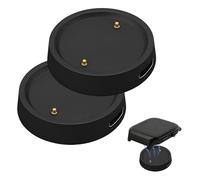 Trpoey Chargeur de Montre Adaptateur Chargeur, Câble de Chargement Convertisseur, Lot de 2 Noir, Compatible avec Montre Connectée Amazfit Active 2 / Bip 6 (A2437 / A2435)