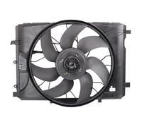 TRQ Ventilateur de refroidissement MB3115122 compatible avec Mercedes-Benz C300 C350 C63 AMG 10-14 E350 10-11 E550 13-15 GLK250 10-15 GLK350 12-15 SLK25 0 à 16 SLK300 12-16 SLK350