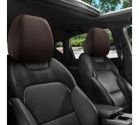 TRQCHIPS Lot de 2 Housse Appui-Tête Voiture pour Renault Kadjar 2015-2023, Protection Siège Auto, Confortable Couvre Appui-Tête Élastique,C