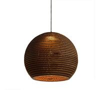 TRQZNLEP Suspension En Papier Nid D'Abeille Lampe Suspendue En Carton de Style Japonais Luminaire À Suspension Décoratif À L'Ancienne Pour Salon Cuisine Îlot Bar Entrée Salle Den/Color/D