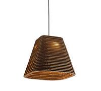 TRQZNLEP Suspension En Papier Nid D'Abeille Lampe Suspendue En Carton de Style Japonais Luminaire À Suspension Décoratif À L'Ancienne Pour Salon Cuisine Îlot Bar Entrée Salle Den/Color/G