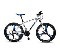 TRQZNLEP Vélo de Montagne, Vélo de Route Tout-Terrain Pour Adulte 24 Pouces 21/24/27 Vitesses, Absorption Des Chocs À Vitesse Variable, Étudiants Adolescents, Hommes Et Femmes, Cyclisme Sportif, Cours
