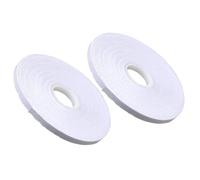 Trrymbbe 2 rouleaux de ruban adhésif en tissu Double face, 22 yards, ruban adhésif Double face lavable pour la couture, l'artisanat de bricolage, les tissus extensibles