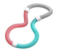 Trrymbbe Anneaux d'exercice, Cerceau Infini lesté Doux, équipement d'entraînement Pliable et Silencieux pour Le Bureau à Domicile