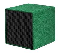 Trrymbbe Cube de purificateur à Creux d'eau 4 Pouces Carbone activé réutilisable pour Aquarium avec Coton enveloppe comprimée en nid d'abeille à Haute Absorption Filtre 'Aquarium