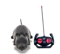 Trrymbbe Jouet pour Chat télécommandé, Souris pour Chat Marchant dans Quatre Directions, Surface floquée, Souris télécommandée sans Batterie