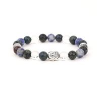 Trrystals Bracelet zodiaque : énergie cosmique, puissance personnelle, taille unique, Cristal, Agate
