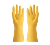 TRRYUIP Gant Nettoyage Cleaning Wide Application For Kitchen Gloves Breathable Oilproof Rubber Anti-scratch Washing(S)