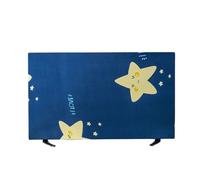 TRRYUIP Housse De Protection Pour Téléviseur Élastique simple la télé Couvrir couverture de poussière ménage 40/50/55/65 pouces surface plate suspendue TV LCD Chiffon(02,40Inch)