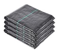 TRRYUIP Toile De Paillage Membrane Contre Les Mauvaises Herbes, Tissu de Paysage Jardin, Anti-Herbe, Solide, Respirant, Plus épais, Tapis Couverture Sol(300cmX1000cm)