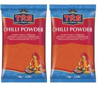 TRS Chili en Poudre 1 kg 1 Unité (Lot de 2)