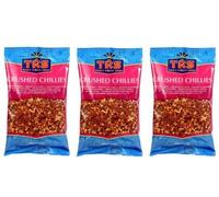 TRS - Flocons de Piment Rouge séché - Sachet de 3 (3 x 100 g) - Extra Fort