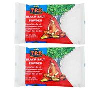 TRS Lot de 2 sachets de sel noir en poudre Kala Namak 100 g