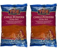 TRS Poudre de Piment Très Fort 1 kg 1 Unité (Lot de 2)
