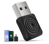 Trsaow 2-in-1 Wireless CarPlay and Android Auto Adapter - Plug and Play, Universal for Car USB-A/C Port - Work with iPhone iOS 10.0+/Android 11.0+, Compatible with OEM Wired Cars