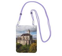 TRSGKSQP Petit sac à bandoulière pour femme - Mini portefeuille pour téléphone portable - Monuments historiques de l'Arménie - Sac pour téléphone portable, violet, Taille unique