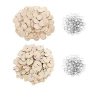 Trsnzul Plaque d'Anniversaire 100 Pièces, Plaque Calendrier Suspendue Conseil Famille Anniversaire Conseil DIY En Bois Calendrier pour la Décoration de la Maison