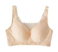 Trssorm Soutiens-gorge de mastectomie avec poches pour de nombreux types d'implants mammaires post-chirurgie Soutien-gorge pour femme, beige, L